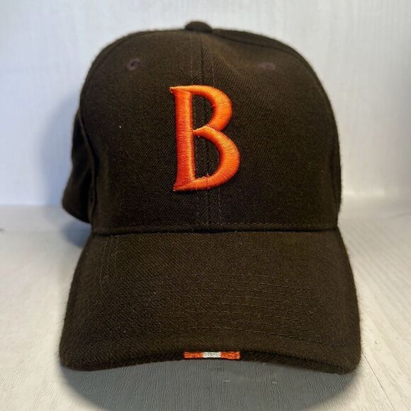 Vintage Nike Team Cleveland Browns Official Sideline Wool Hat NFL Fitted 7 1/8 - Picture 1 of 9